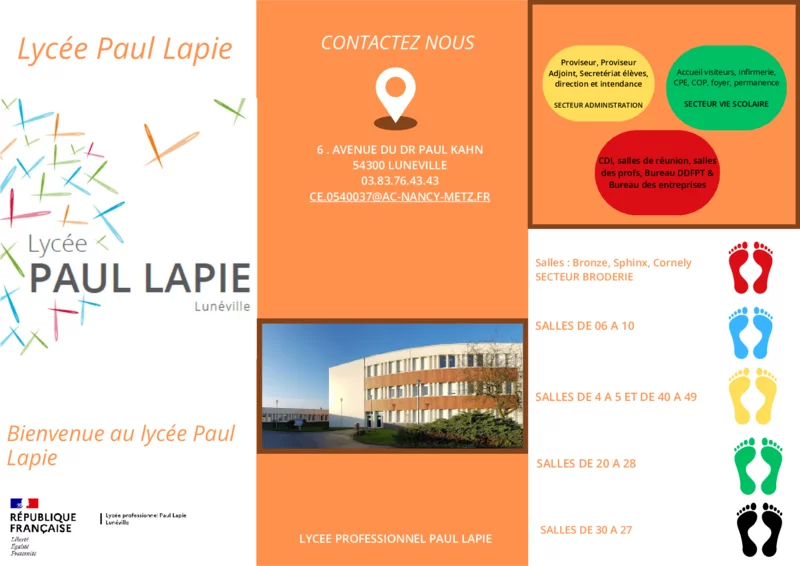 Triptyque élève n°1 — Présentation du Lycée Paul Lapie