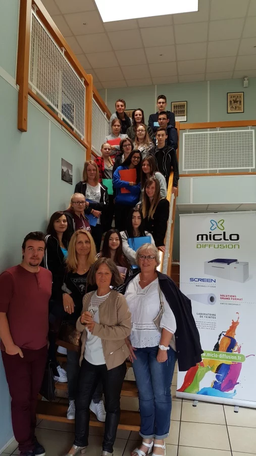 Visite de l’entreprise MICLO à Einville avec les 2GA
