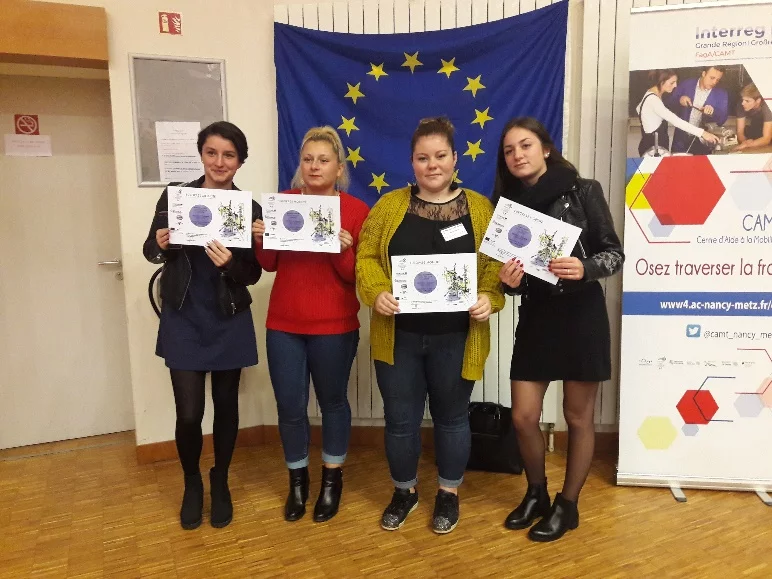 Remise des certificats Europass