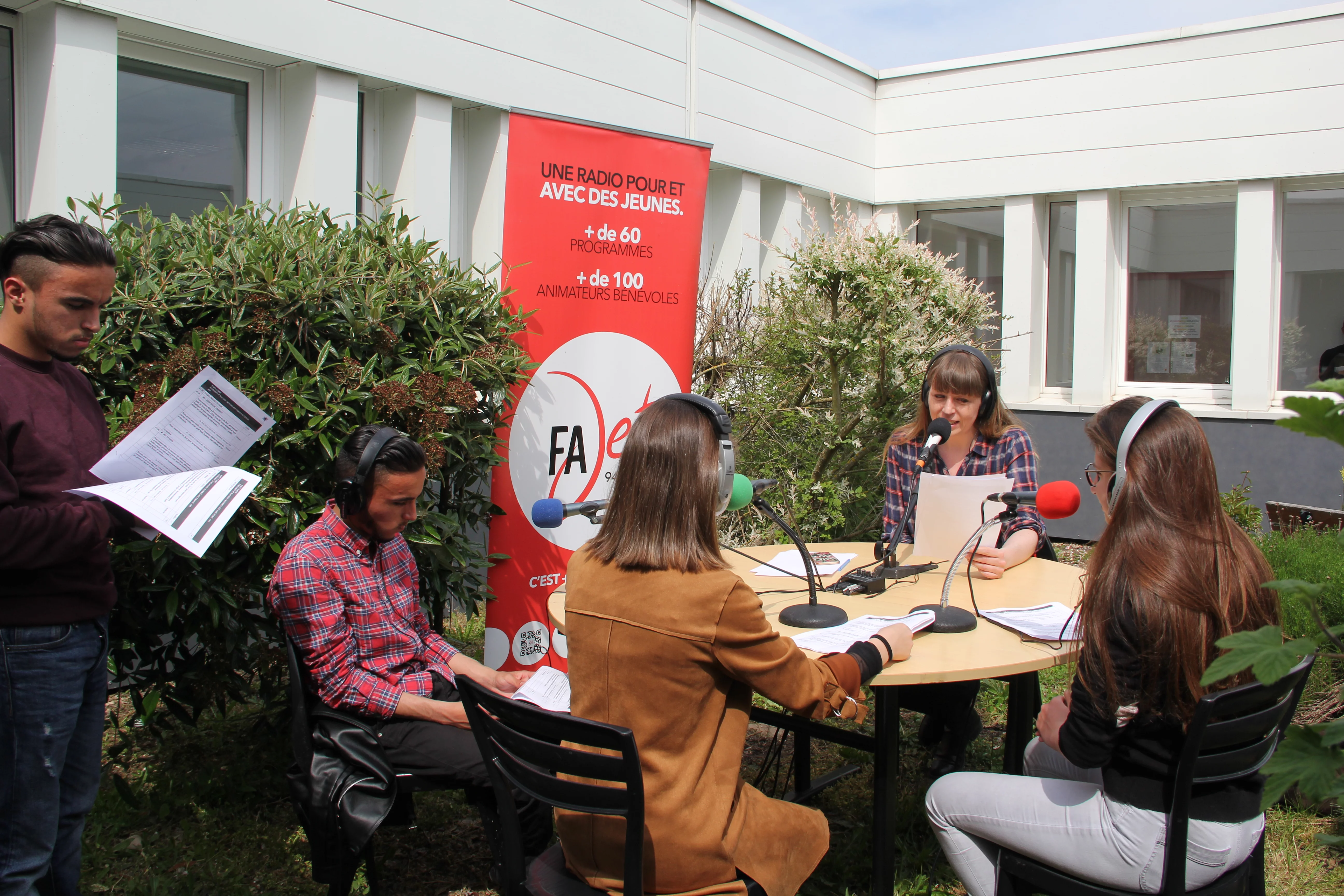 Émission sur radio Fajet