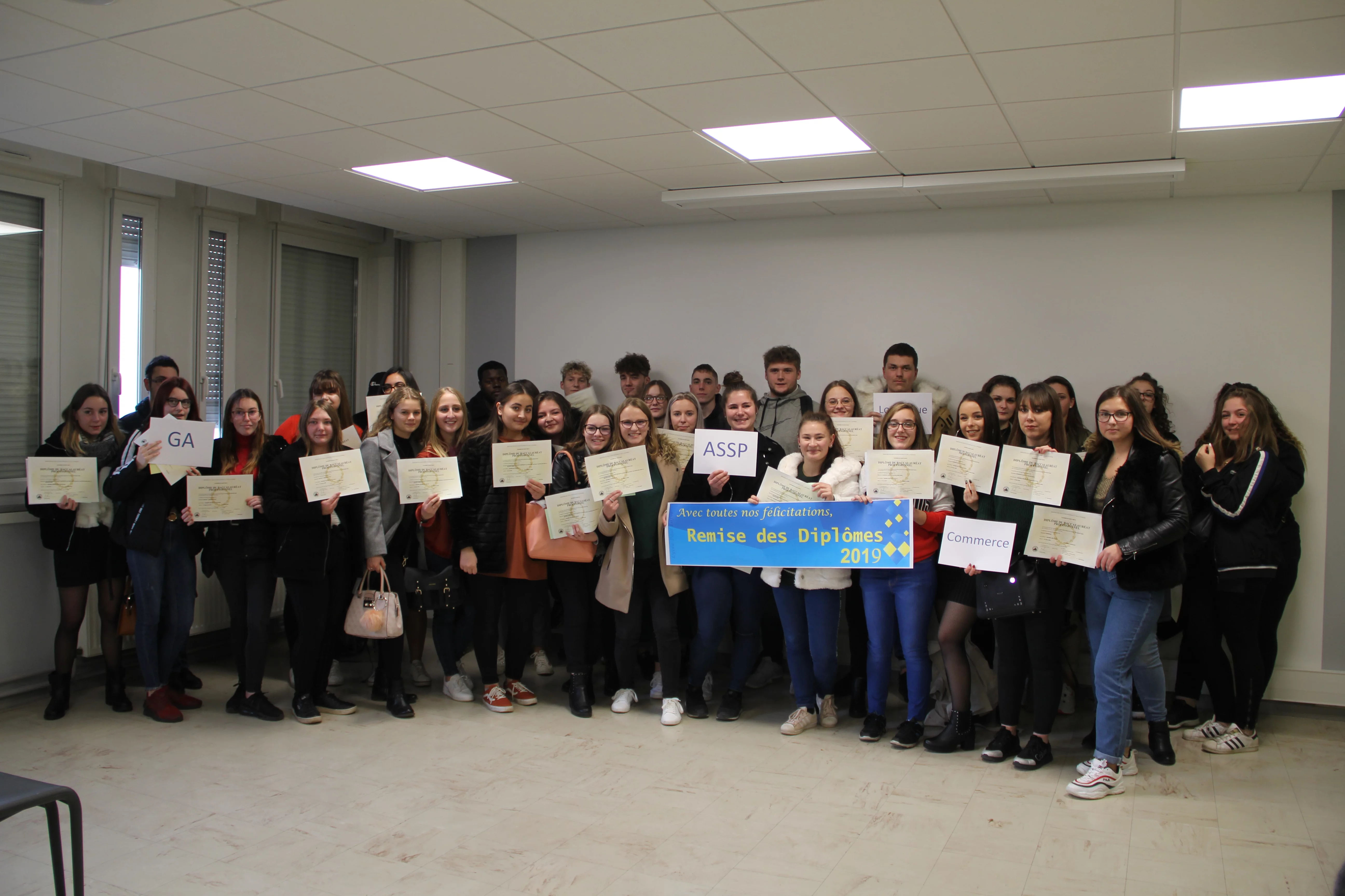 Cérémonie de remise de diplôme