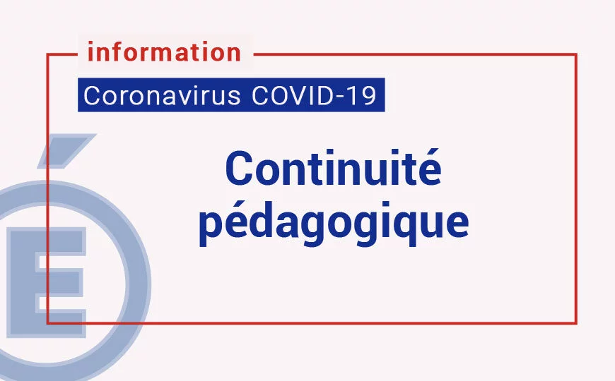 Organisation des cours à partir du 6 avril