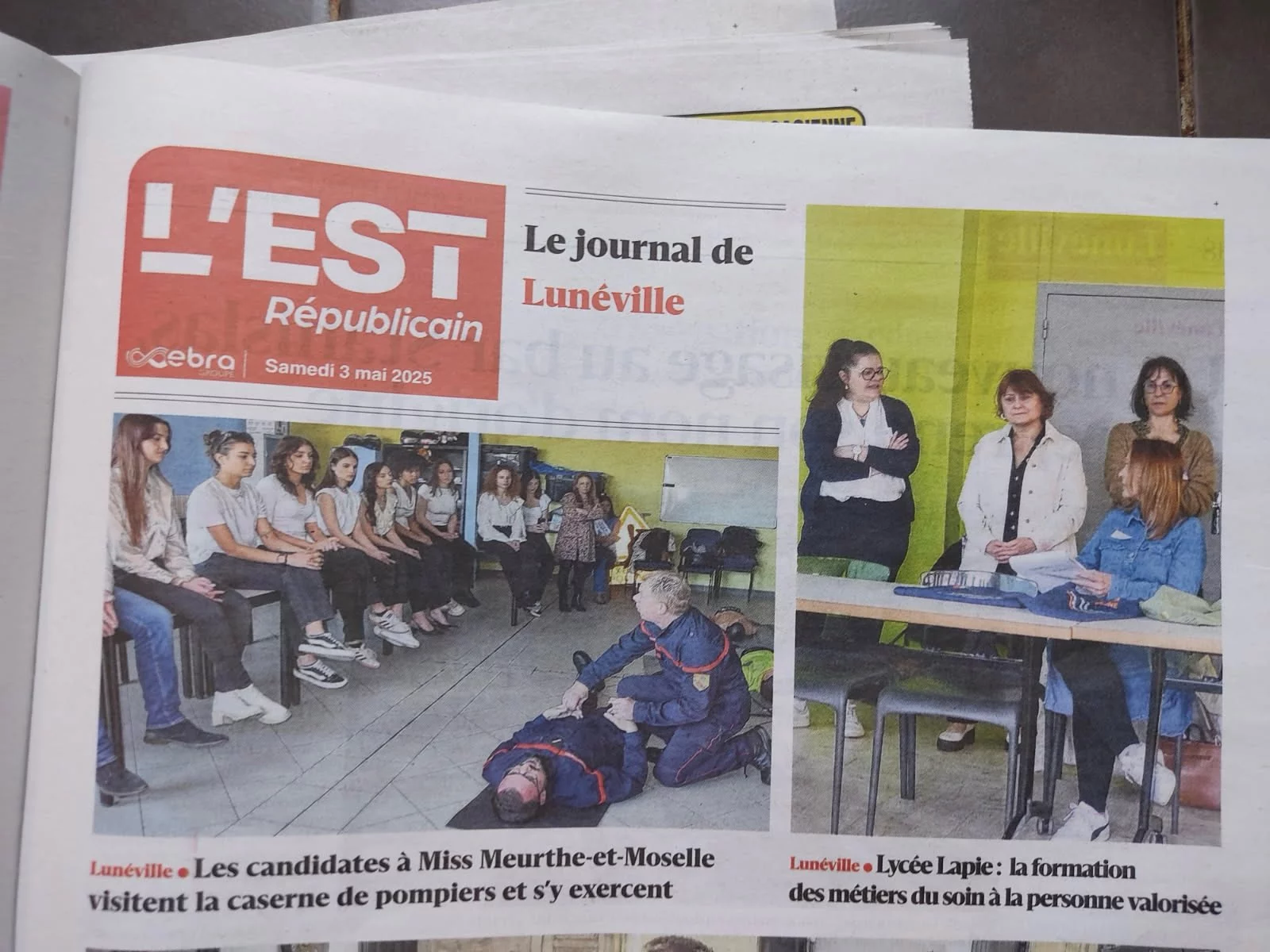 Lycée Paul Lapie : La formation des métiers du soin à la personne valorisée