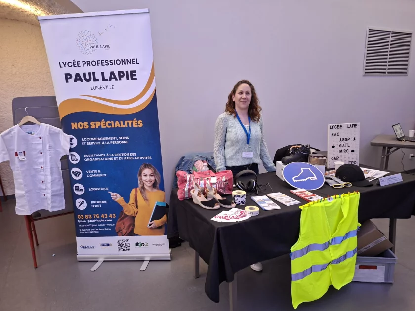 Forum des formations et des métiers au bénéfice de tous les élèves de 4ème du BEF de Lunéville (Bassin d’Éducation et de Formation)